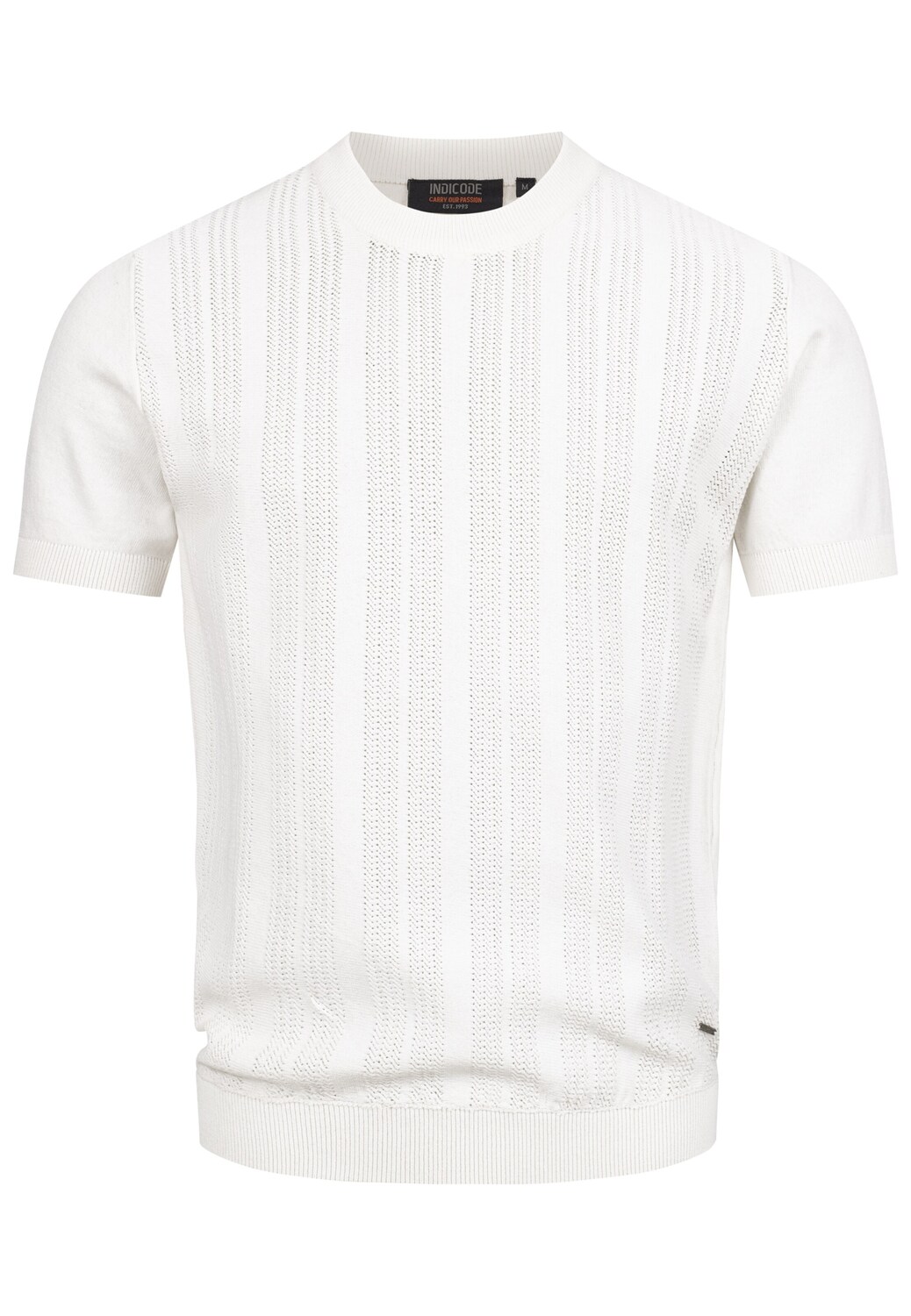 

INDICODE JEANS Свитер 'Varson' в белом цвете