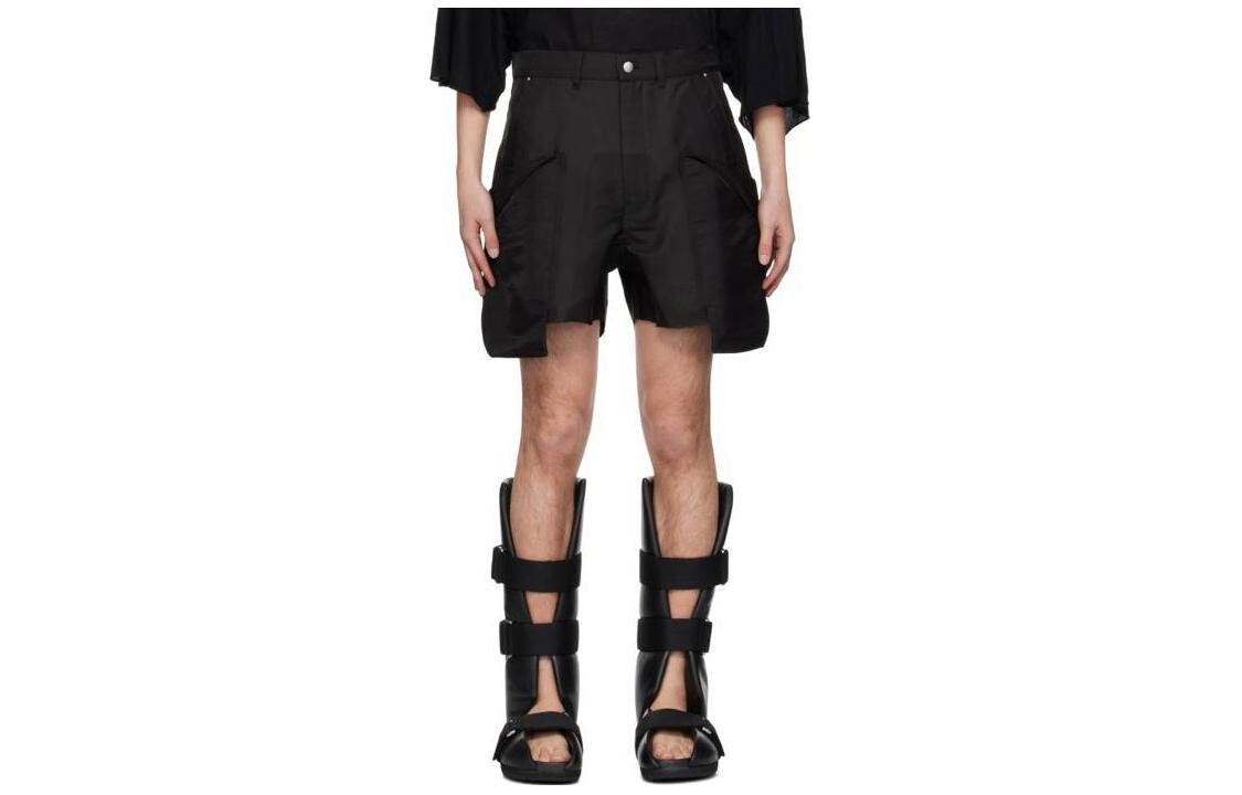 

Шорты-карго мужские черные Rick Owens, черный