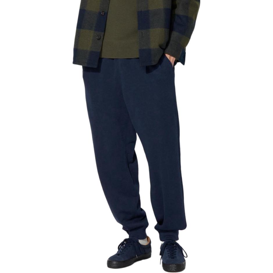 

UNIQLO Повседневные брюки унисекс темно-синие