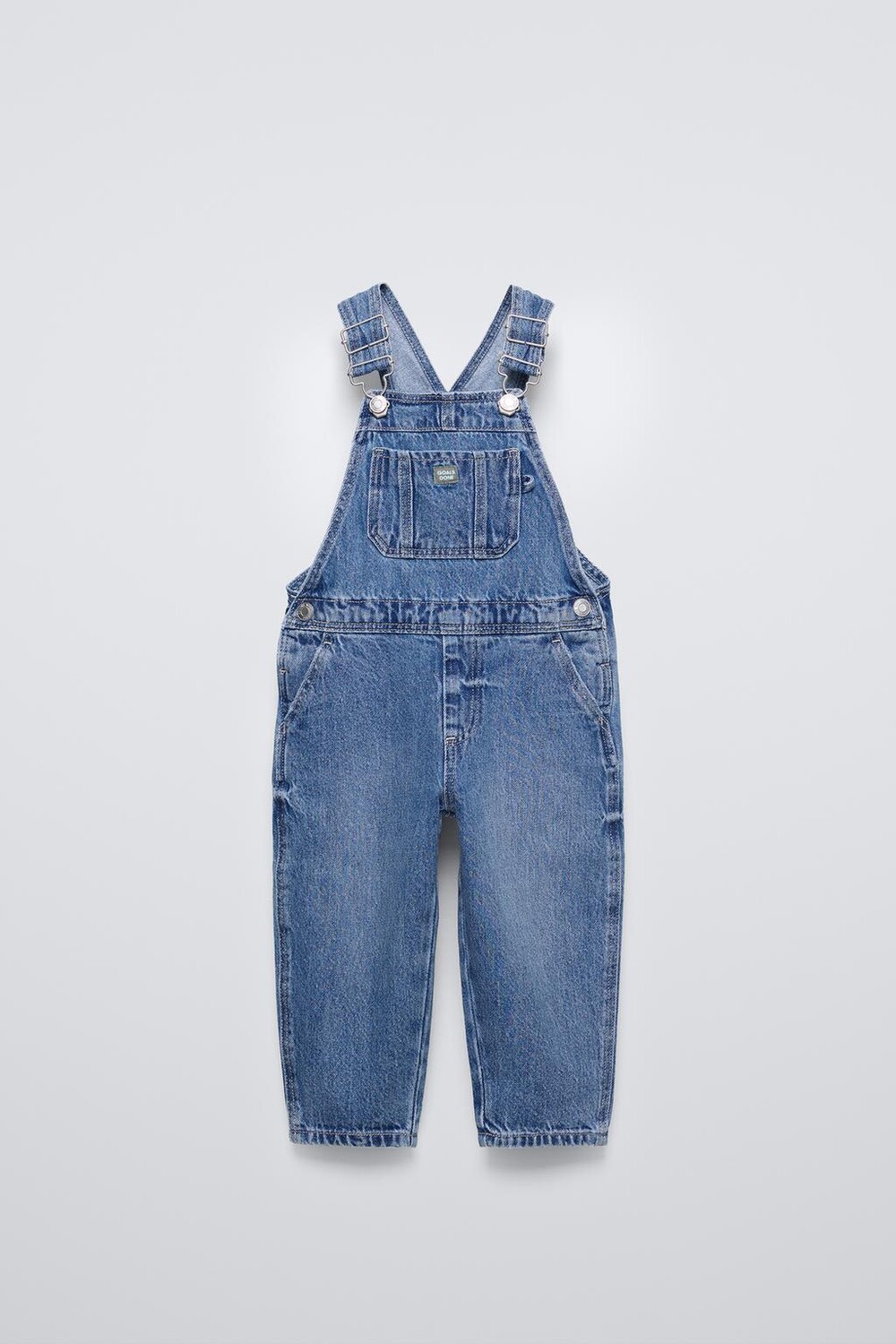 

Длинные джинсовые комбинезоны ZARA, синий