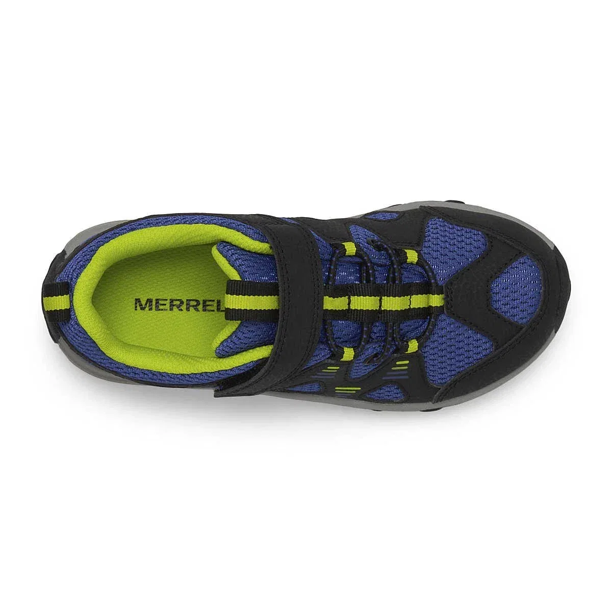 Кроссовки Merrell Trail ChaserMK267869, черные с синим рисунком, модель RHS8120 — фото 4