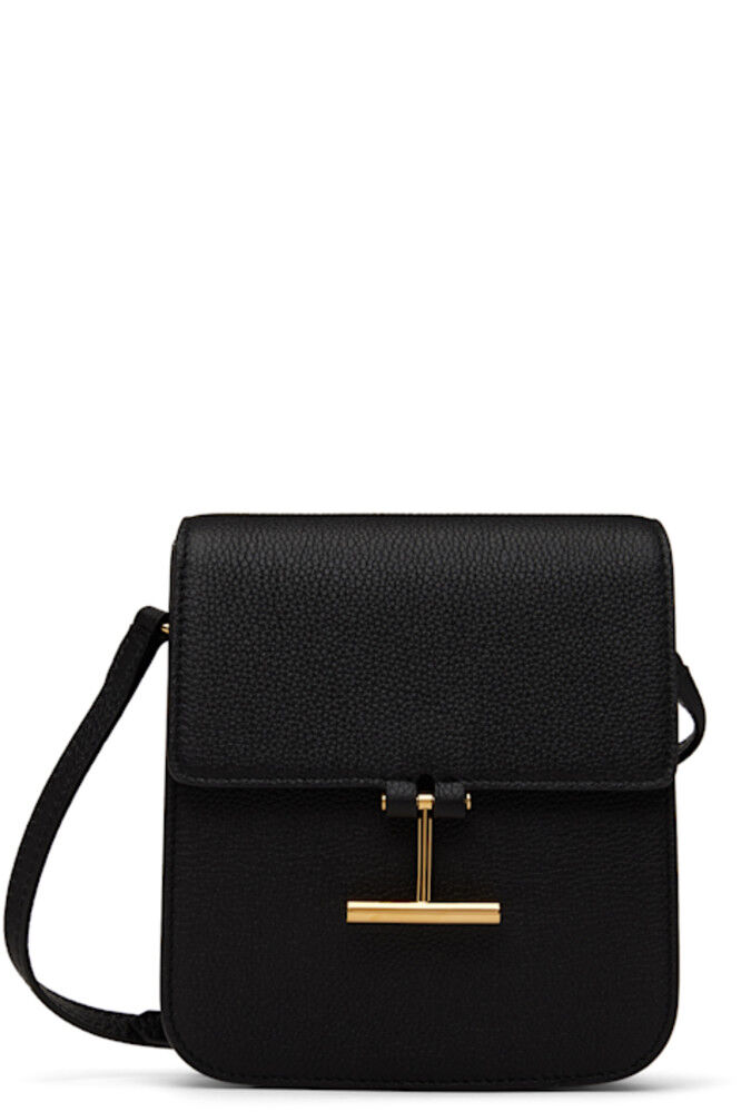 

Мини-сумка Tara из черной зернистой кожи TOM FORD