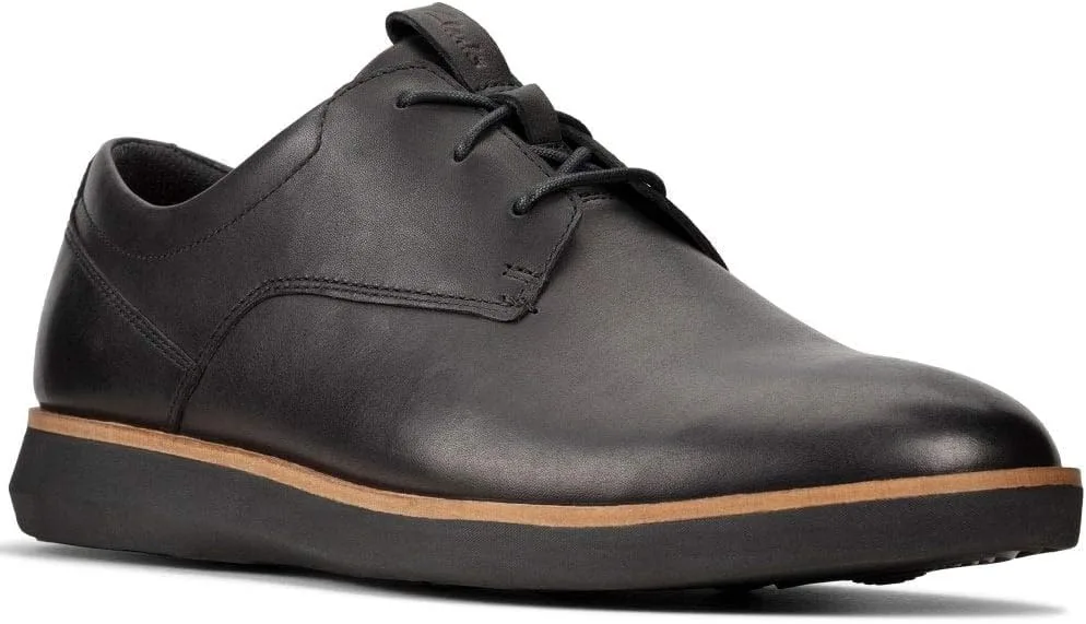 Мужские туфли Clarks Banwell Lace, черный — фото 2