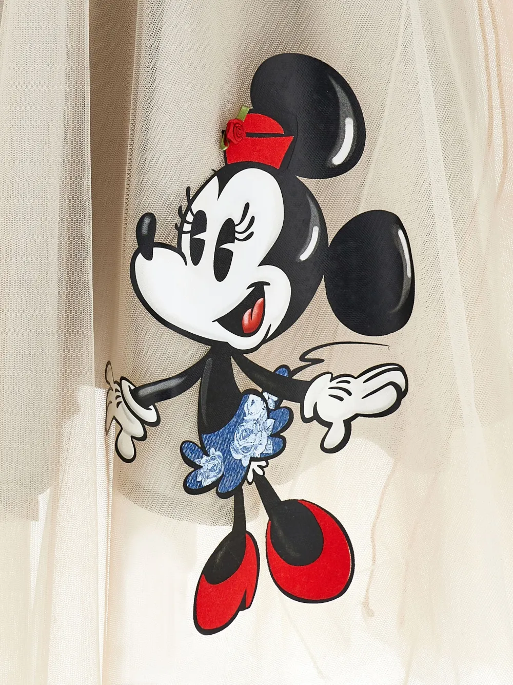 Пышная юбка Minnie Mouse из коллаборации с Disney Monnalisa, нейтральный — фото 3