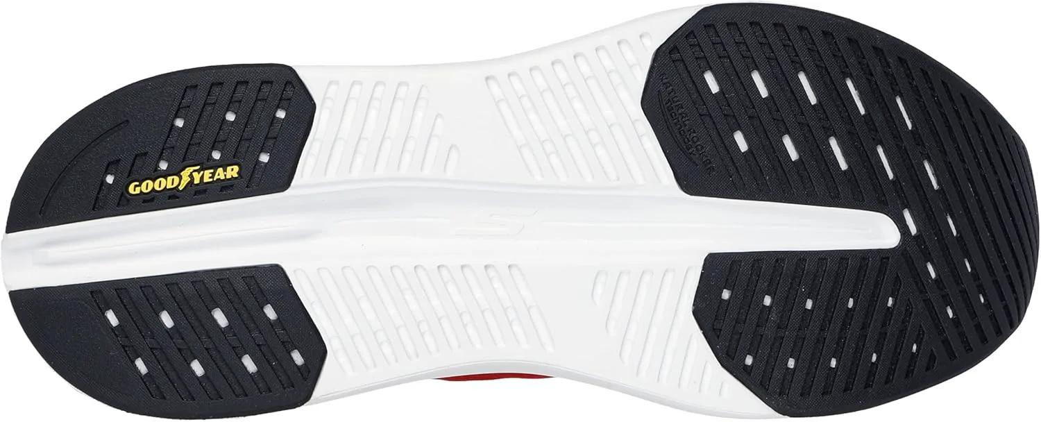 Женские кроссовки Skechers Sport Air Streamer без застежки, красный/черный — фото 2