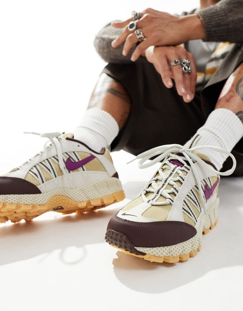 

Бежево-фиолетовые кроссовки Nike Air Humara, Фиолетовый, Бежево-фиолетовые кроссовки Nike Air Humara