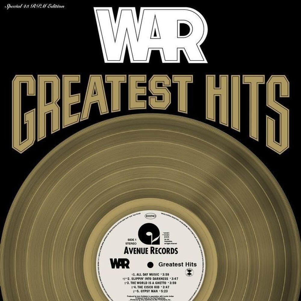 

Виниловая пластинка LP Greatest Hits [180 Gram Vinyl] - War