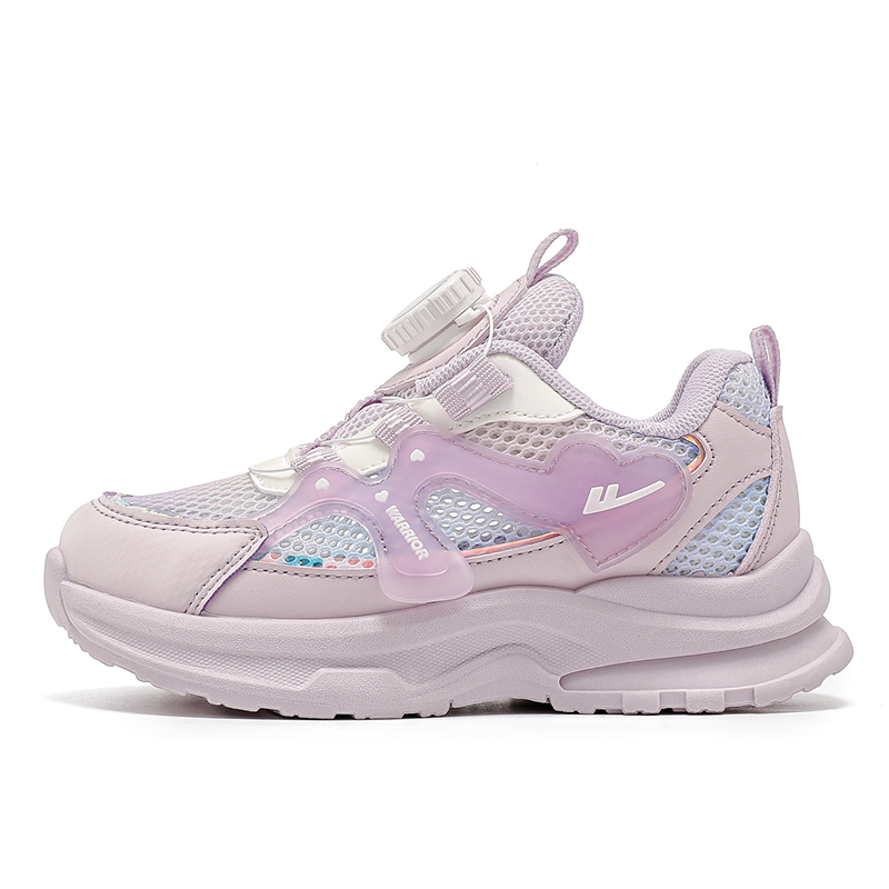 

Противоскользящие, легкие, амортизирующие, повседневные кроссовки для детей WARRIOR, фиолетовый