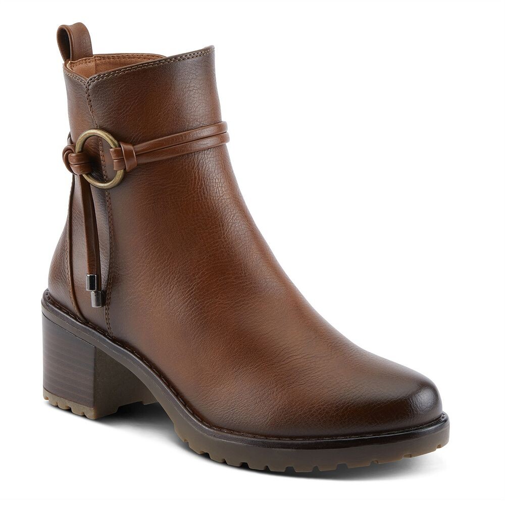 Женские ботильоны с завязками Patrizia Briggs, цвет Medium Brown