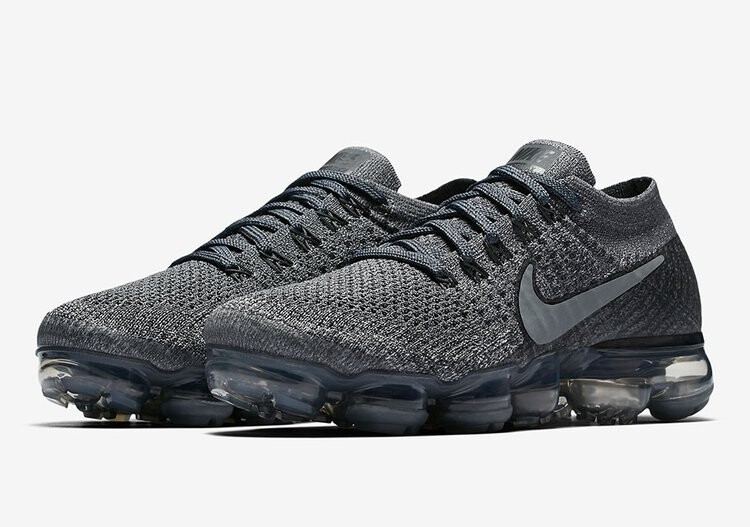 Кроссовки NikeLab Wmns Air VaporMax 'Cool Grey', серый — фото 2