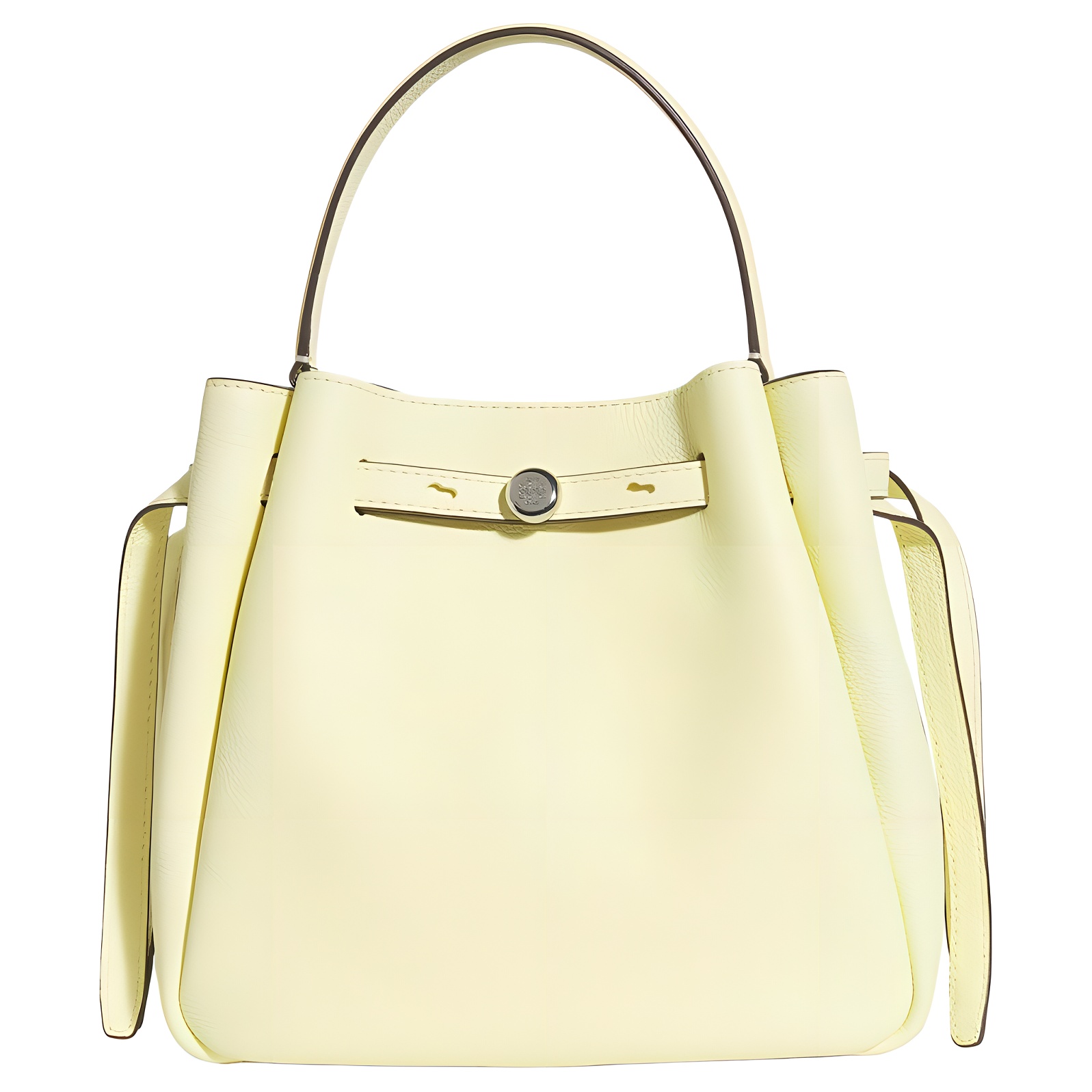 

Tory Burch Женская кожаная сумка-ведро Romy, наплечная сумка, сумка через плечо, женская сумка-клатч, желтого цвета