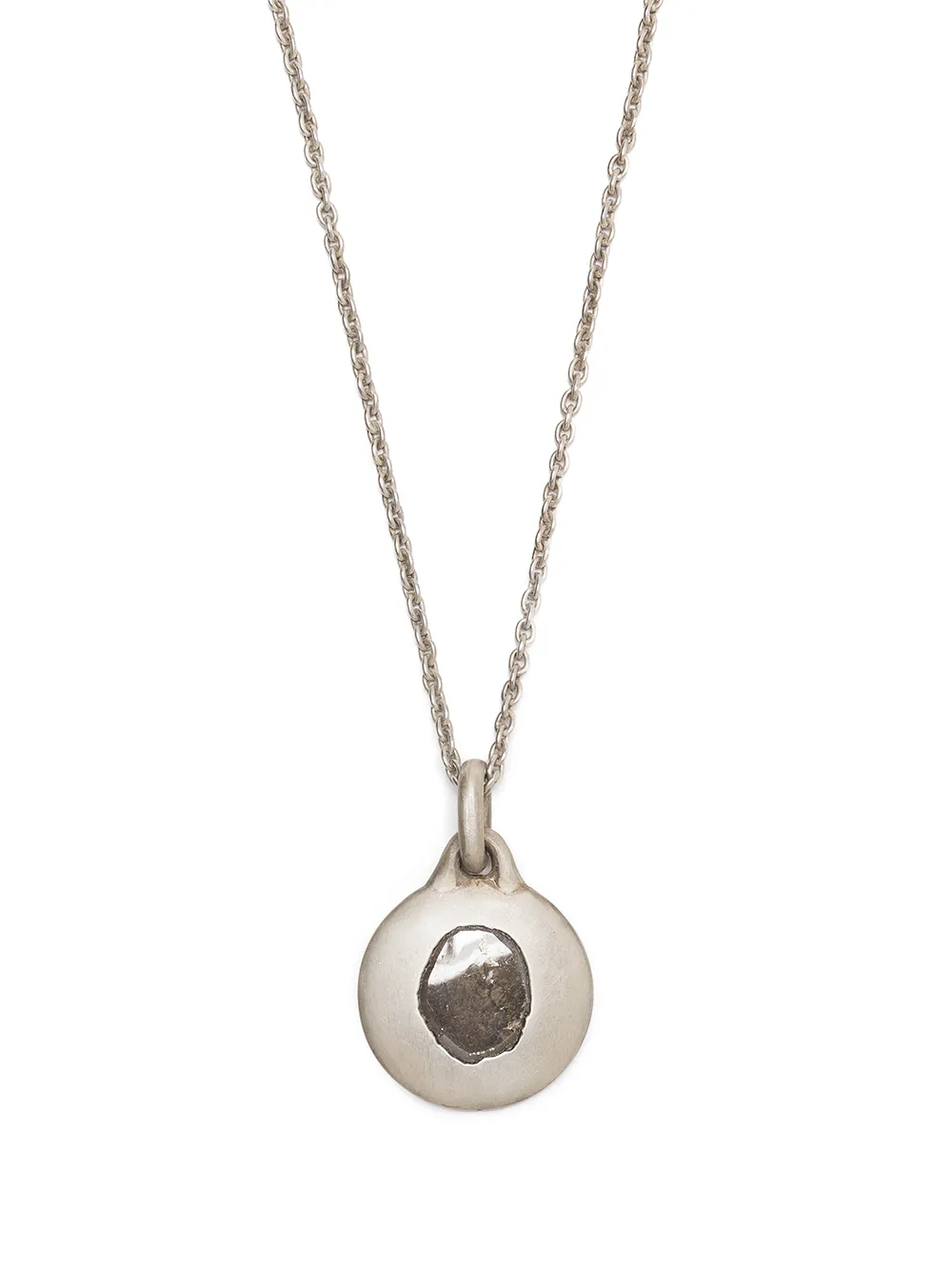 

Цепочка на шею с бриллиантом Parts Of Four, металлик