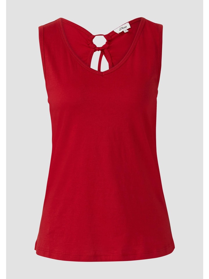 

Футболка цвета 3533_маково-красный s.Oliver