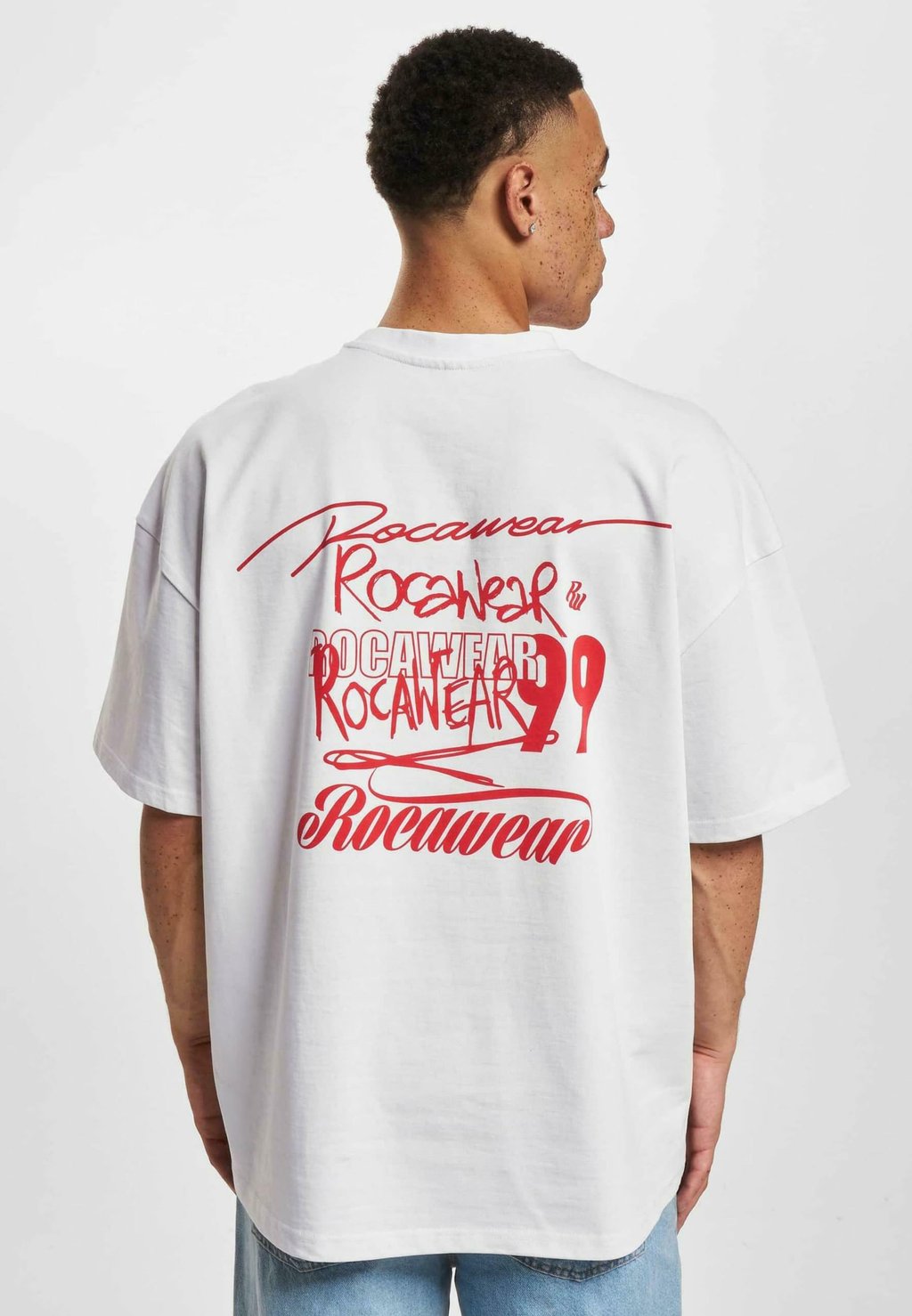 

Футболка с принтом Rocawear, белый