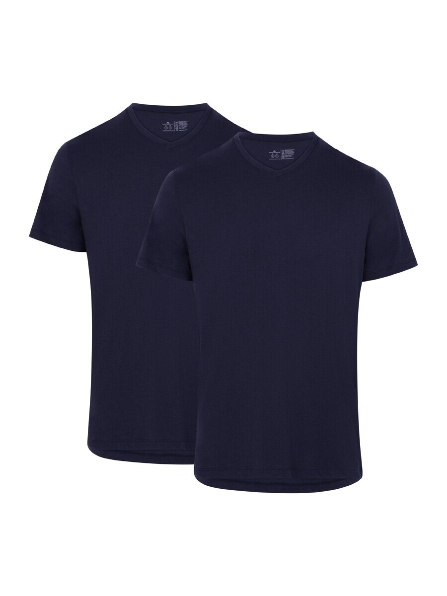 

Классическая футболка DANISH ENDURANCE Shirt V, темно-синий