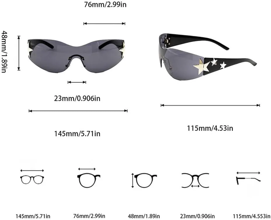 

Солнцезащитные очки в крупной оправе с декоративным рисунком в виде звезд, модные очки для женщин, стильные очки для летних вечеринок, мужские очки HYYZZC, C4