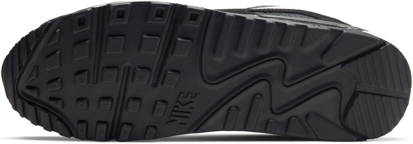 Мужские кроссовки Nike Air Max 90, белый/черный/серый — фото 3