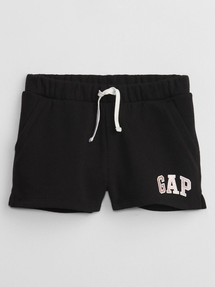 

Детские шорты с логотипом Gap, черный