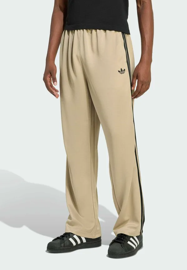Свободные спортивные штаны из термобелья Adidas Originals, Stone Khaki Black