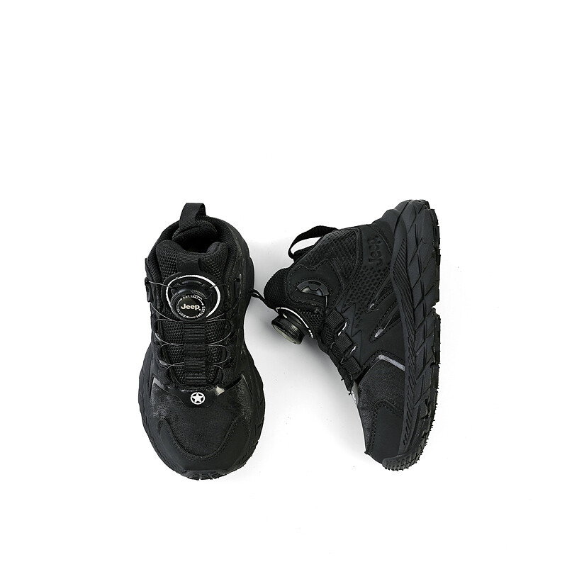 Кроссовки Jeep Kids Lifestyle Shoes Kids Mid-top Black, черный — фото 3