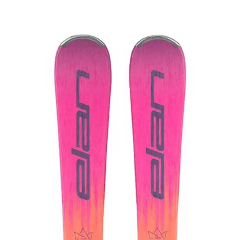 

Горные лыжи Elan RC Magic JR Shift + EL 7.5 GW CA JRS WHT [H] junior, розовый