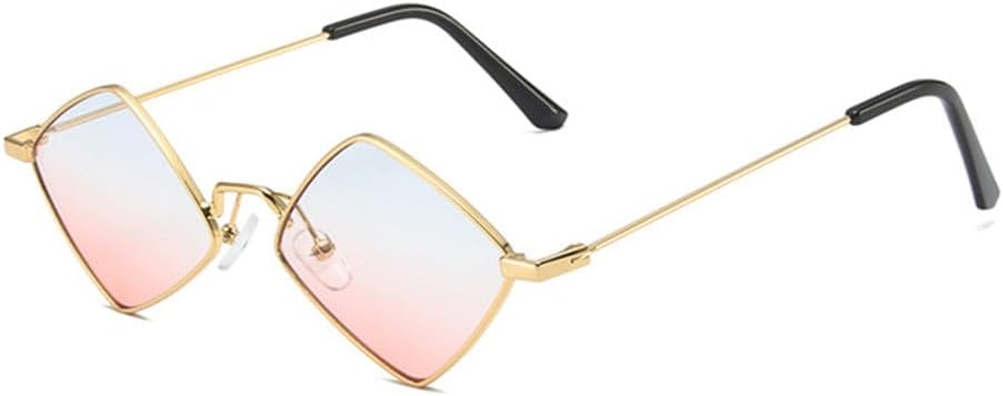 

Солнцезащитные очки «кошачий глаз» для женщин, защита от УФ-излучения UV400, ретро-очки с заклепками, солнцезащитные очки для мужчин с градиентным переходом цвета MTZJH, 3