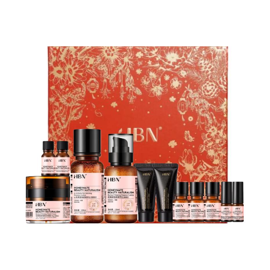 Подарочный набор антивозрастной косметики HBN Retinol Firming Night Cream Set