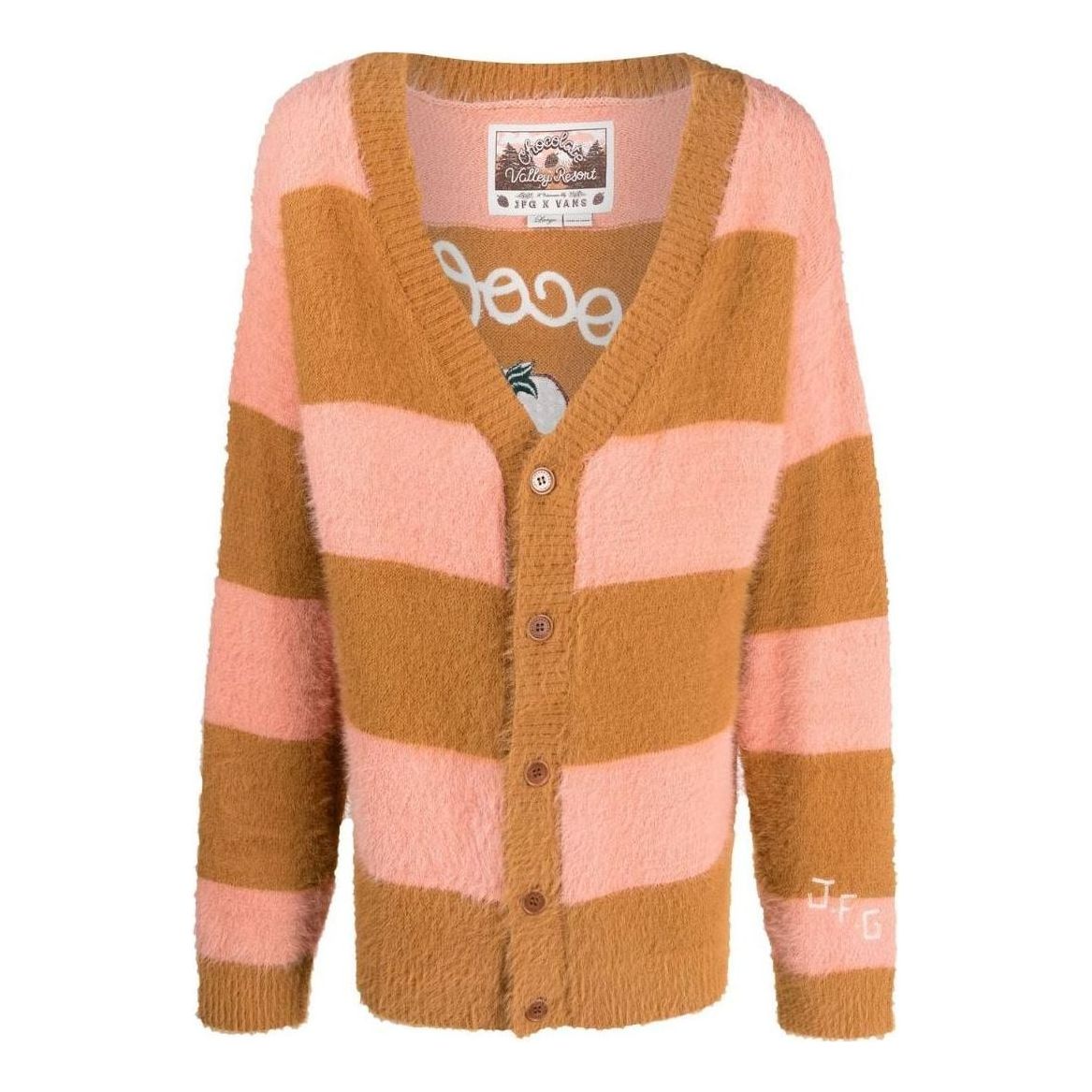 

Кардиган Vans Vault x Joe Freshgoods Chocolate Cardigan 'Pink Brown' VN0A7SQ1ZEE, розовый
