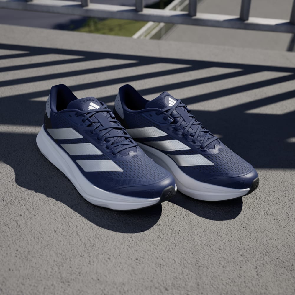 Кроссовки Adidas Duramo SL 2 Running Shoes, цвет Dark Blue/Silver Metallic/Halo Silver — фото 4
