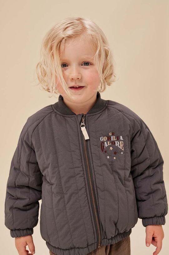 

JUNO BOMBER JACKET детский бомбер Konges Sløjd, серый