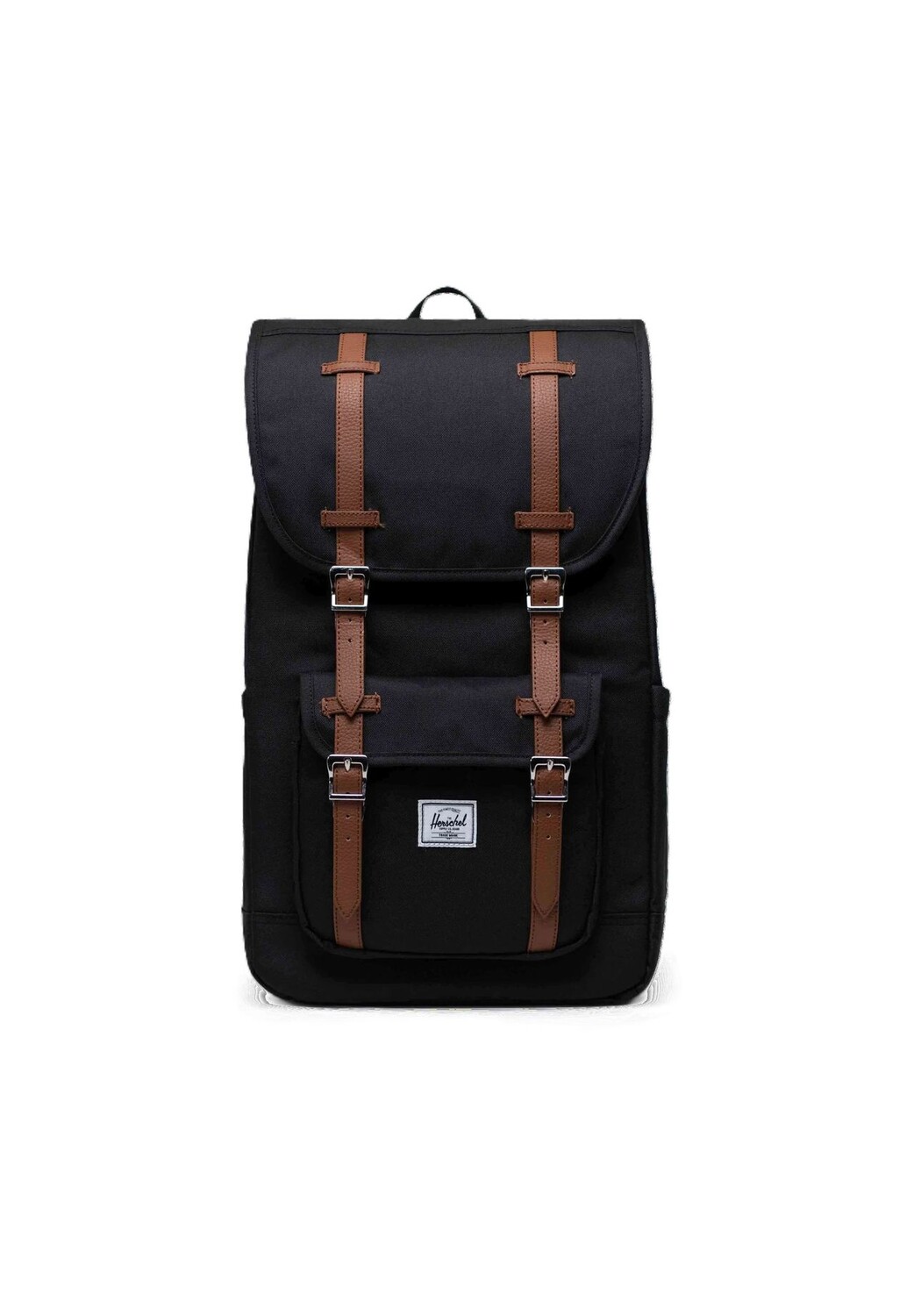 

Рюкзак Маленькая Америка, магнитная застежка, пряжка Herschel, черный