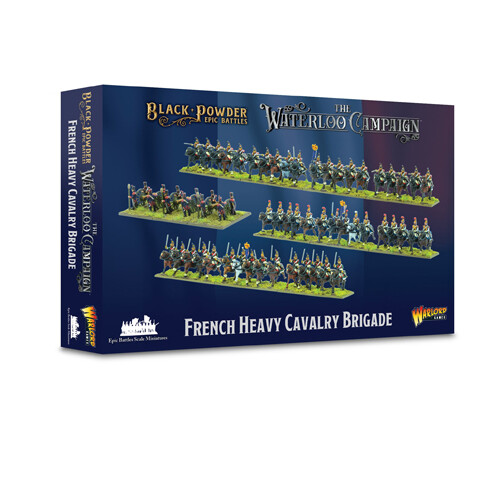 

Фигурки Black Powder Epic Battles: Waterloo – French Heavy Cavalry Brigade