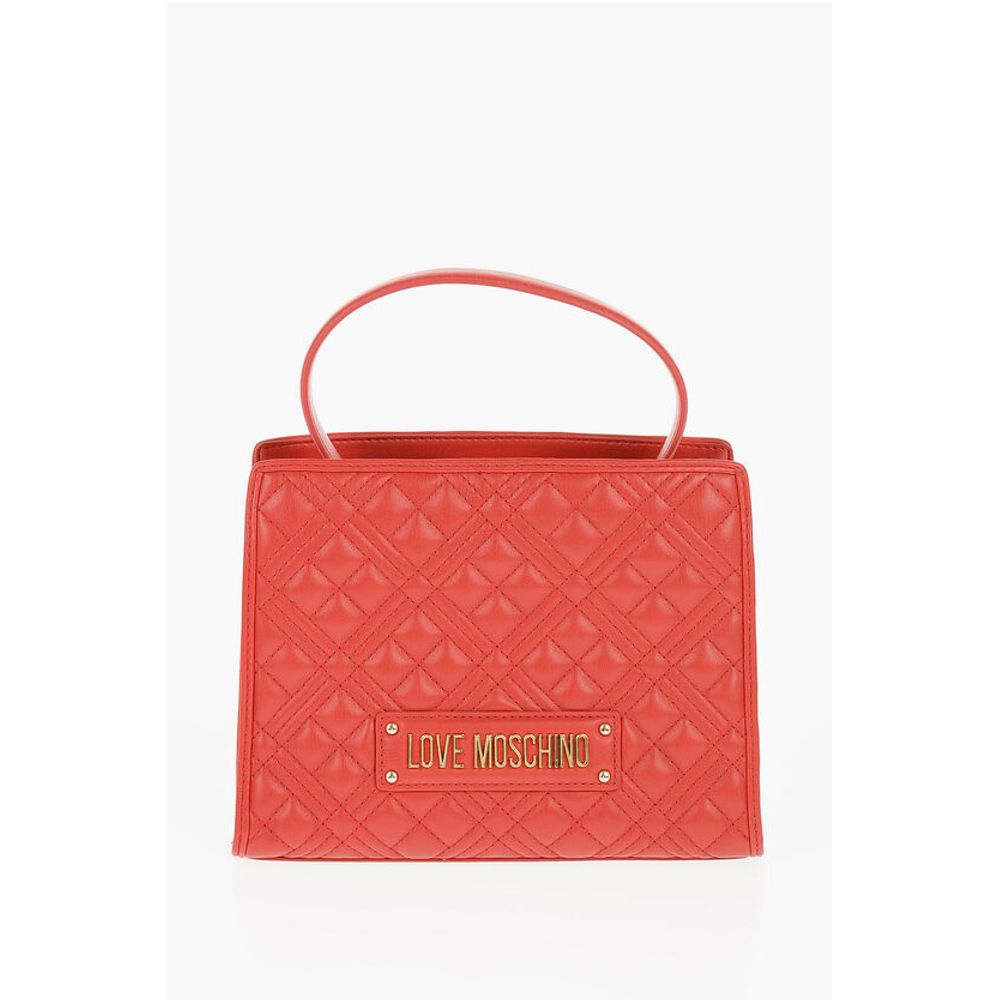 

Красная полиэтиленовая сумка-тоут Moschino, Red