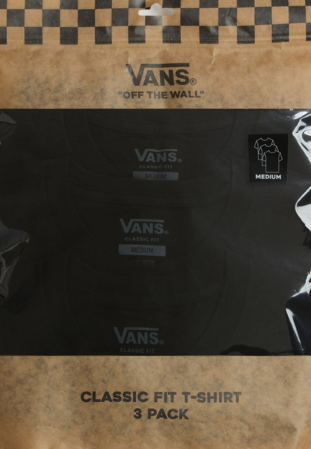 

Базовая футболка 3 PACK Vans, черный