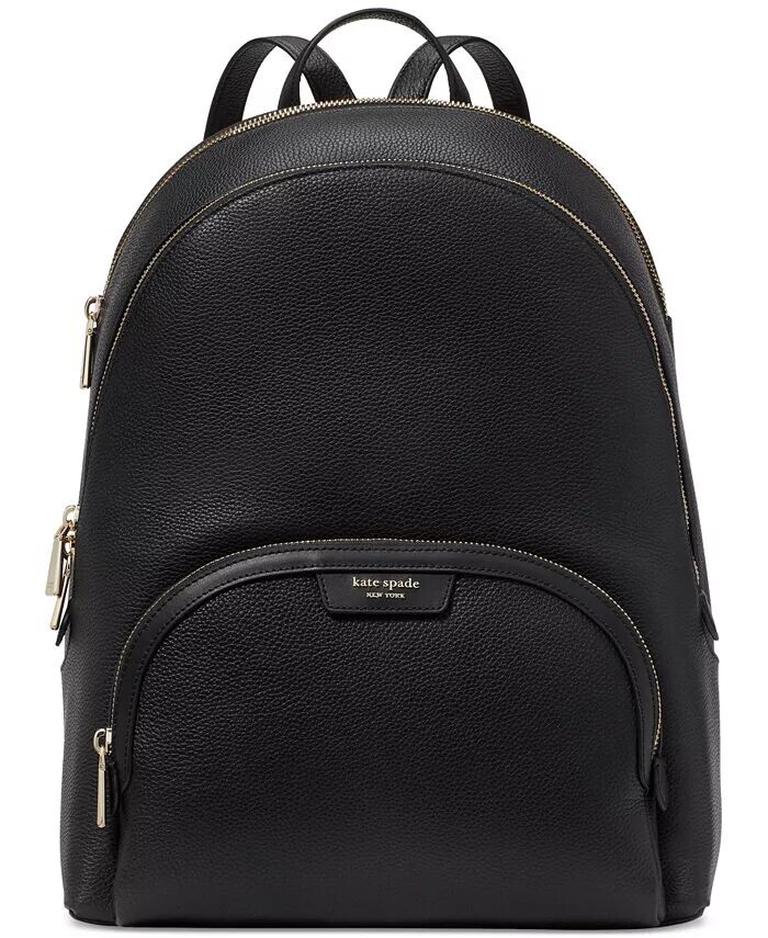 

Большой рюкзак Hudson из шагреневой кожи Kate Spade New York, коричневый