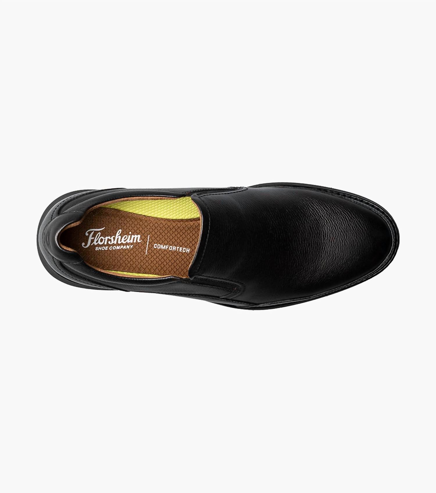 Florsheim Мужские слипоны Launch Moc Toe черного цвета — фото 4