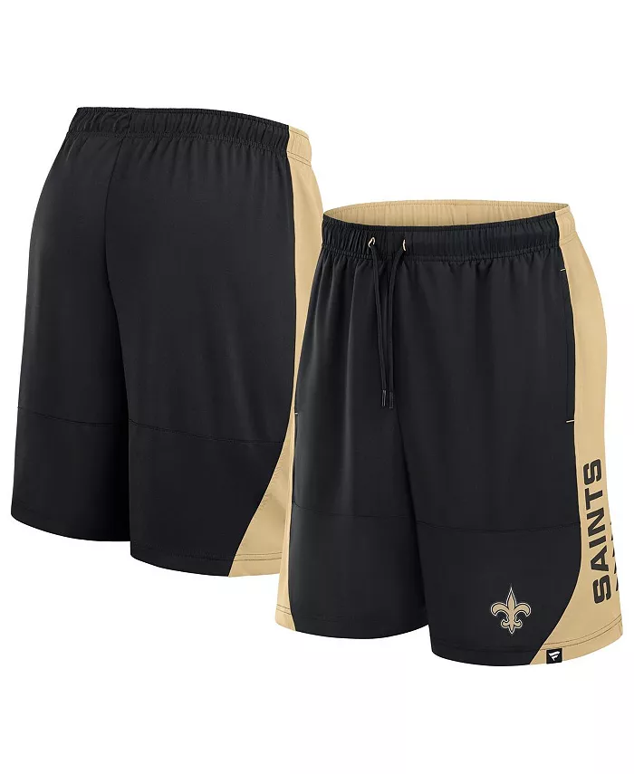 

Мужские шорты New Orleans Saints No Defense черного цвета Fanatics