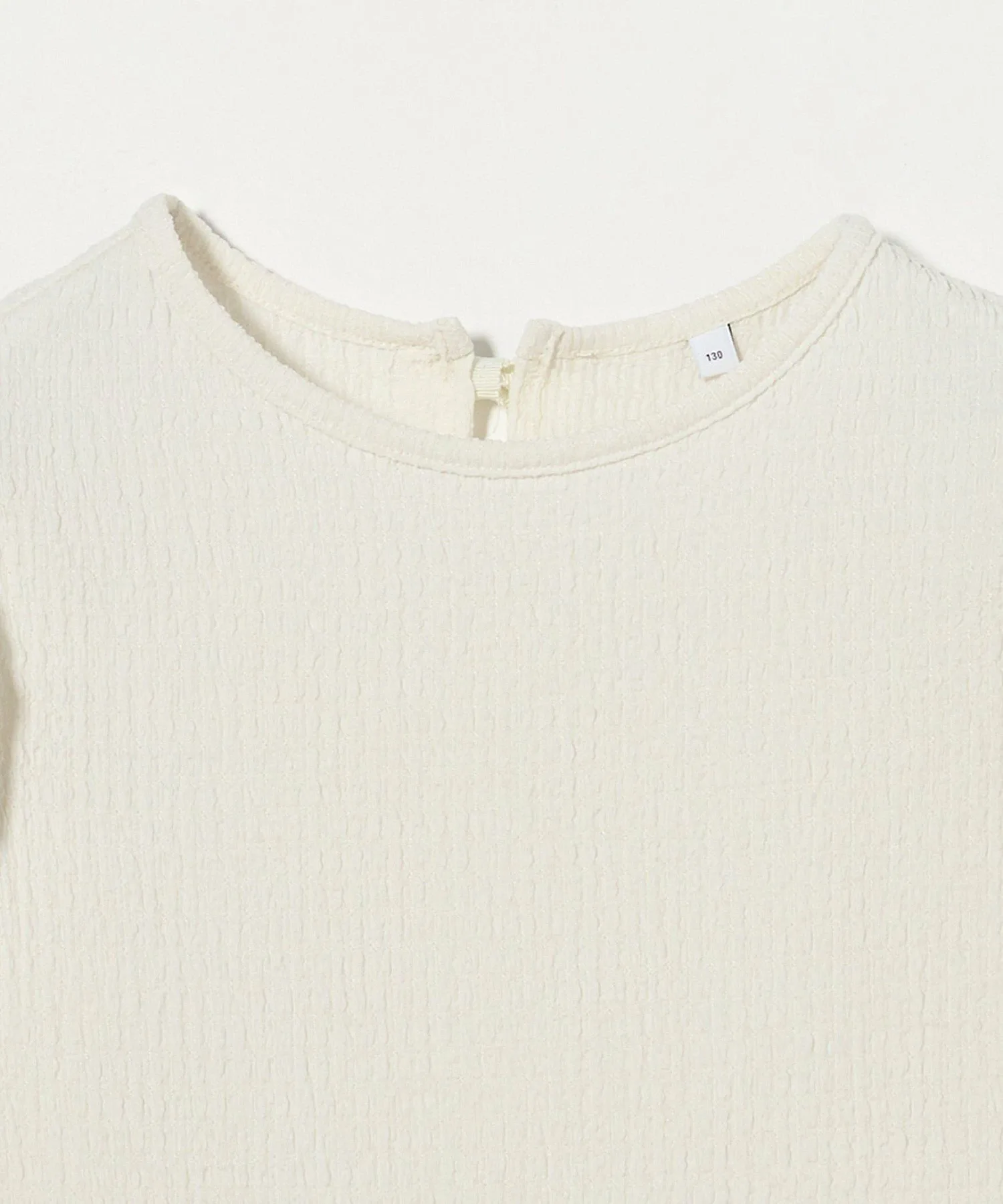 Пуловер с лентой на спине / Детский 110-130 см United Arrows Green Label Relaxing, OFF WHITE — фото 3