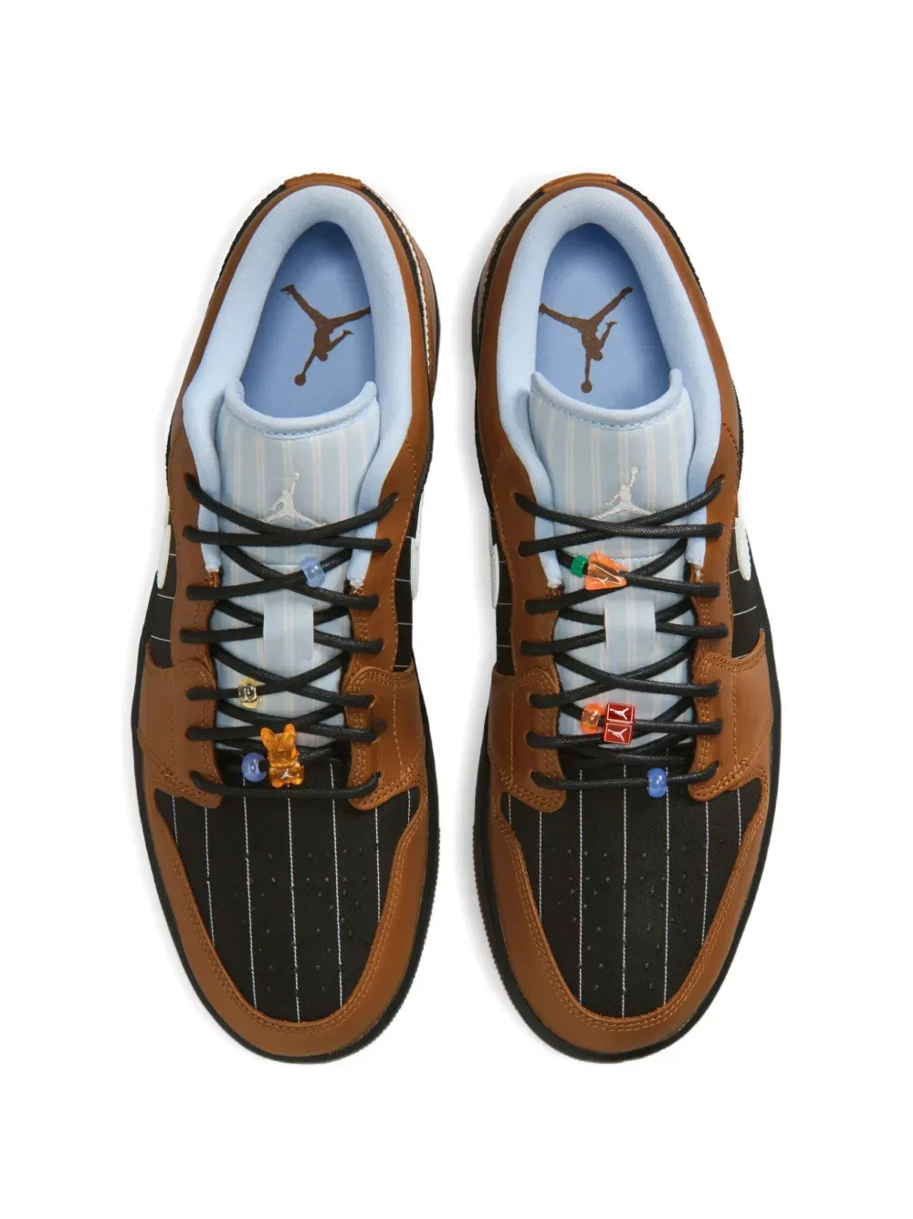 Кроссовки Air 1 Jordan, коричневый — фото 2