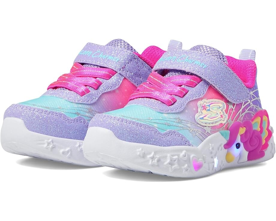 

Кроссовки SKECHERS KIDS Unicorn Dreams - Lil Stellar, цвет Lavendar/Hot Pink