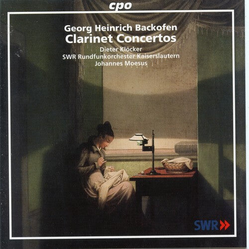 

CD диск Backofen / Klocker / Moesus: Clarinet Concertos