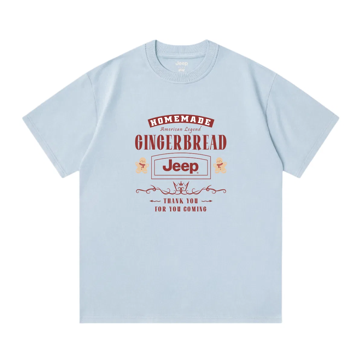 Футболка детская с круглым вырезом Jeep Heather Gray — фото 3