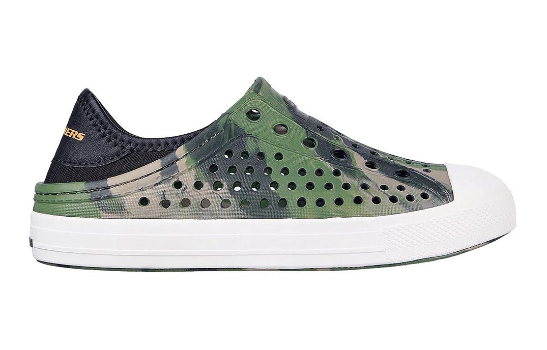 Детские сандалии Guzman Steps, устойчивые к истиранию, дышащие Skechers, зеленый — фото 2