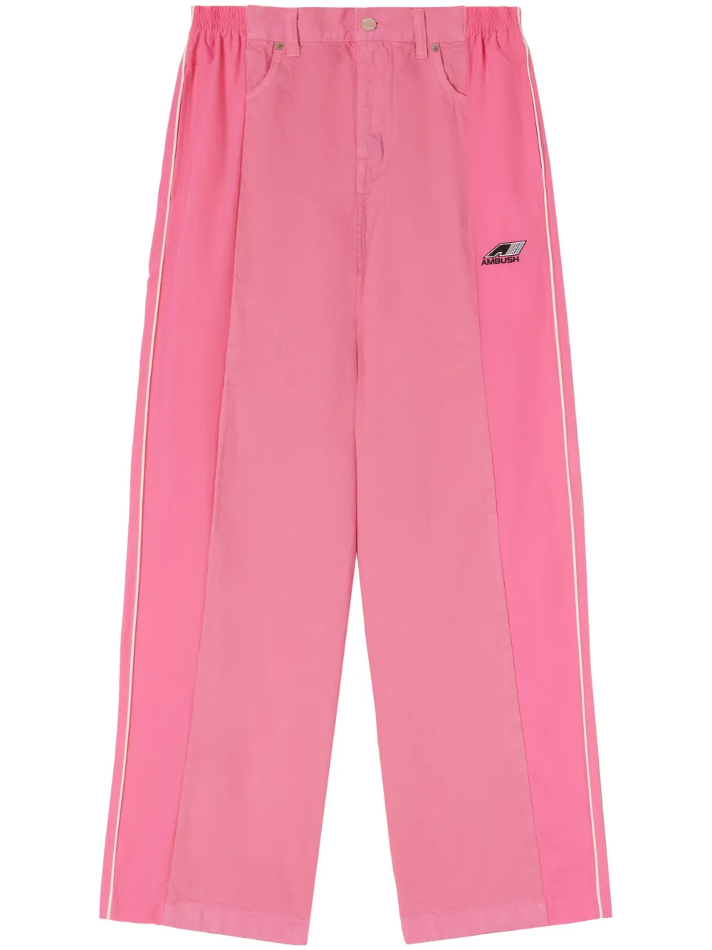 

Широкие брюки со вставками Ambush, розовый