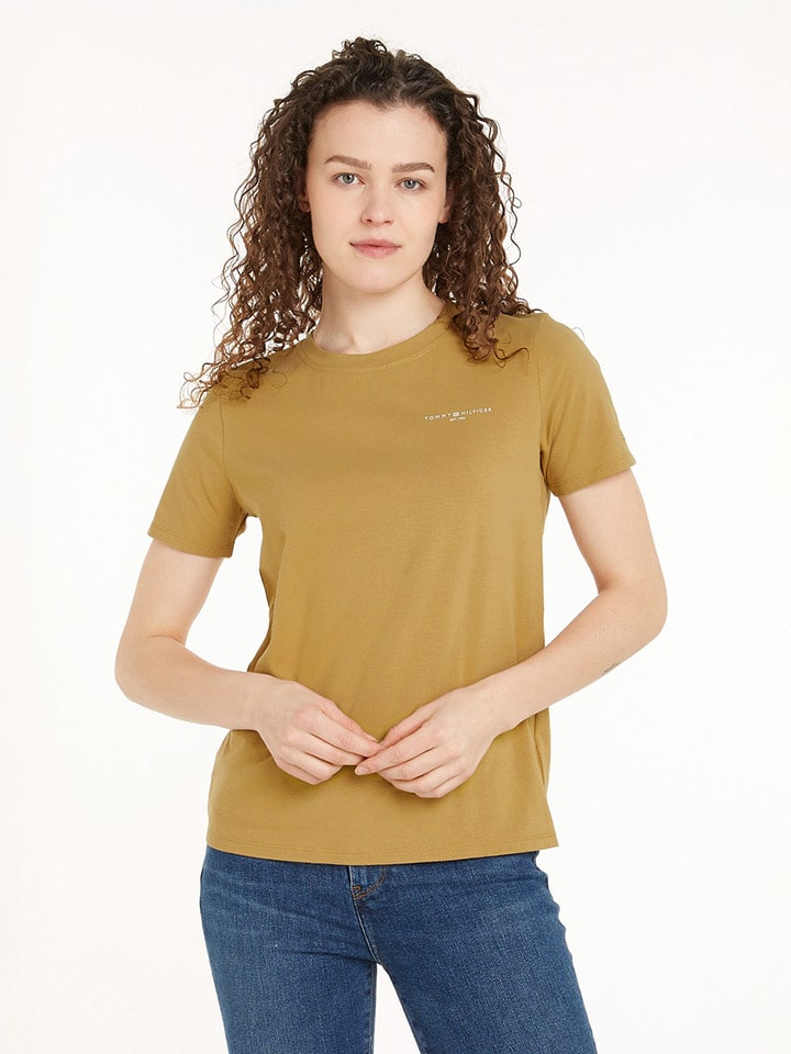 

Футболка Tommy Hilfiger, цвет senf