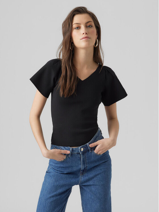 

Узкая блузка Vero Moda, черный