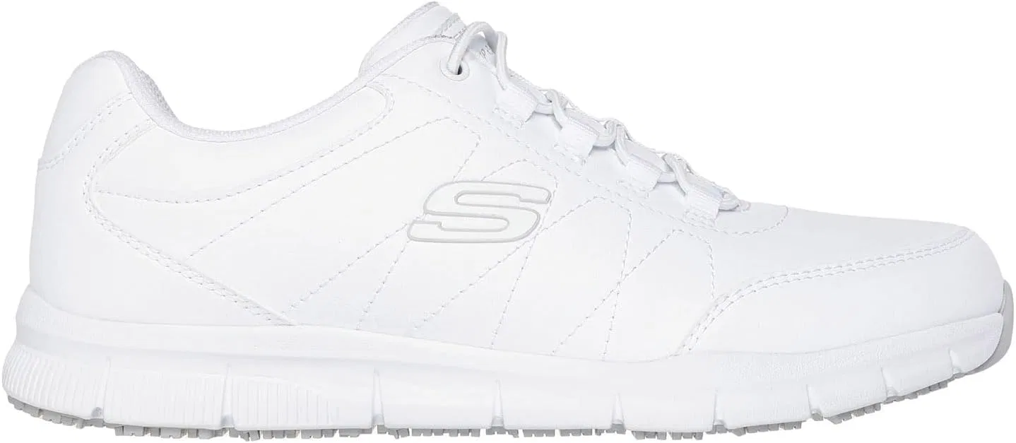 Женские защитные ботинки Skechers Sure Track Trickel, Wht White — фото 3