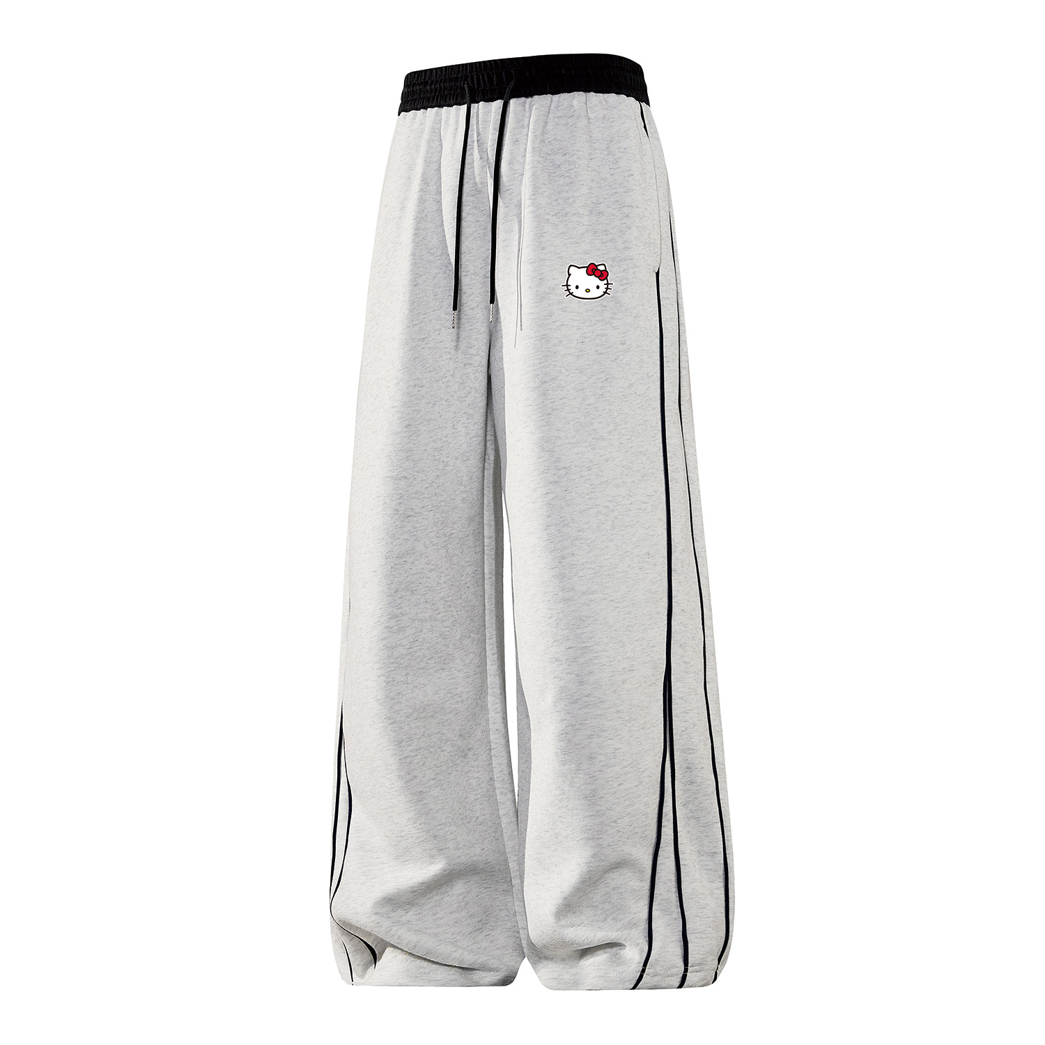 

Хэлло Китти Хэлло Китти SS25 повседневные брюки Unisex Sanrio, белый