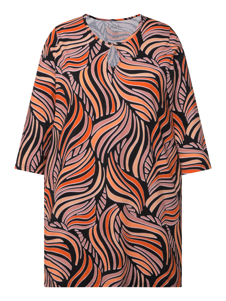 

Футболка Ulla Popken Longshirt, черный