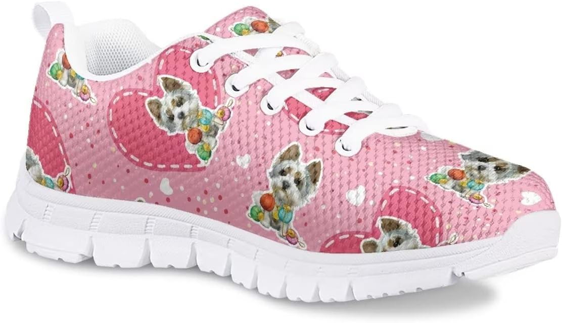 

Детские кроссовки Jeiento для мальчиков и девочек, теннисные, для прогулок и бега, легкие и дышащие, Schnauzer